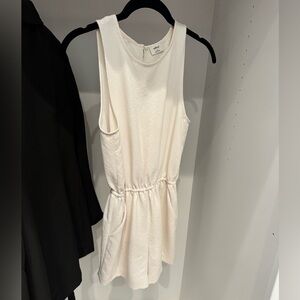 Aritzia White Romper XS